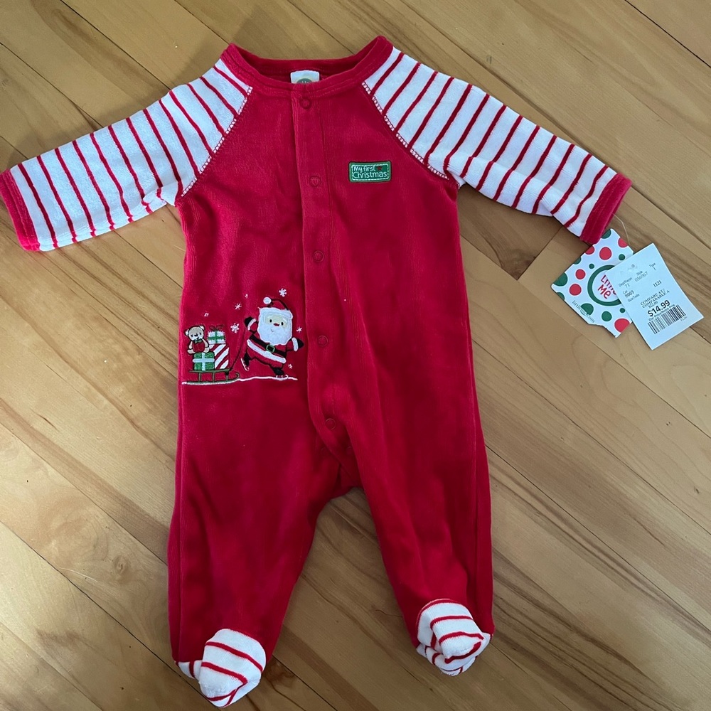 NWT my first christmas pj